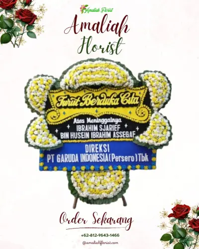 Papan Bunga Duka di Sadeng Kolot