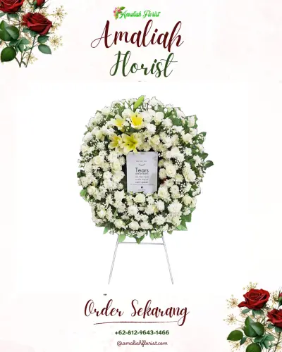Krans Bunga Duka Cita di Sadeng Kolot